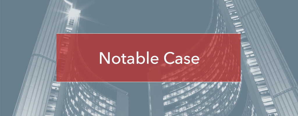Notable Case