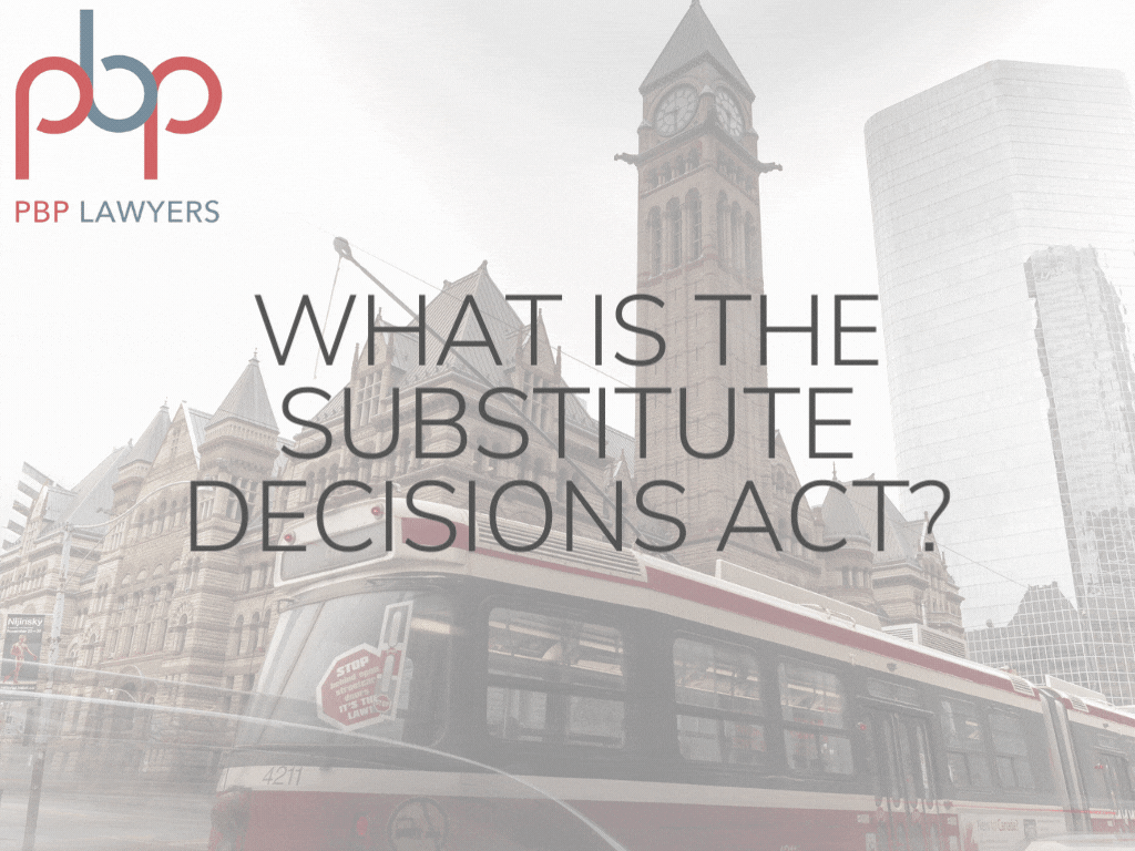 substitute decisions act