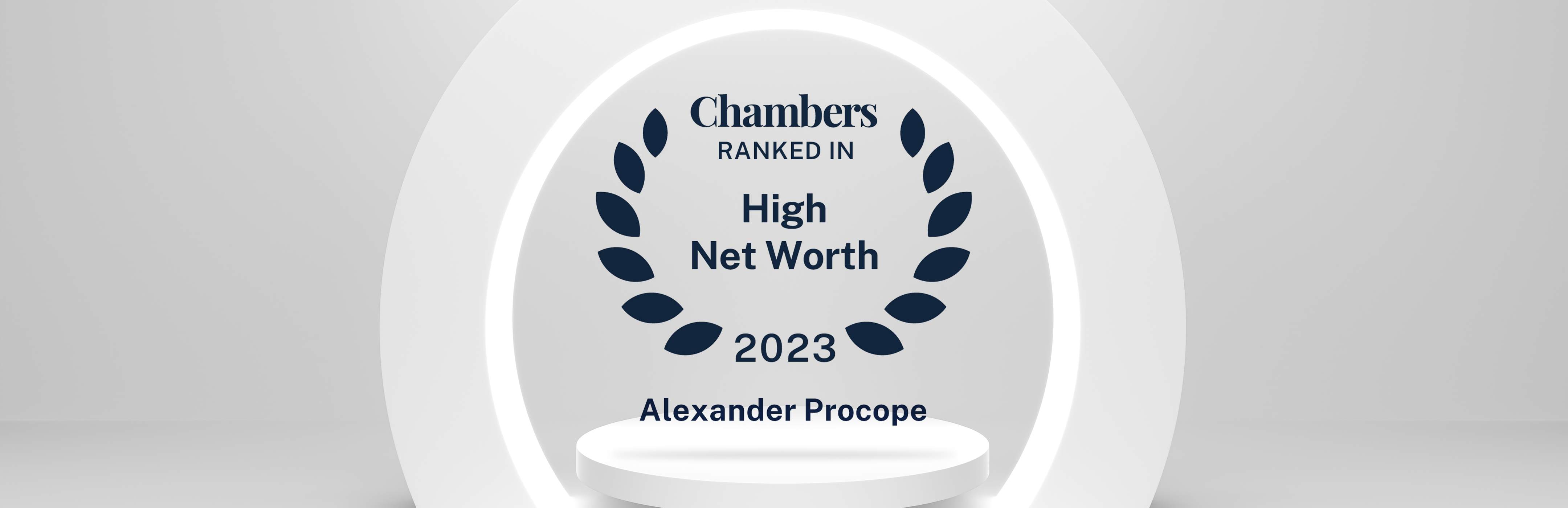 Alexander Procope Chambers Ranked in High Net Worth 2023